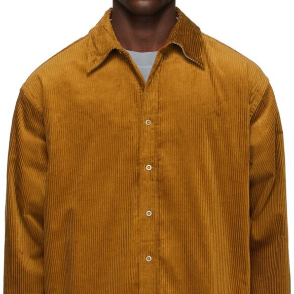 BNWT SS22 ACNE STUDIOS CORDUROY SHIRT 46 - Picture 1 of 11